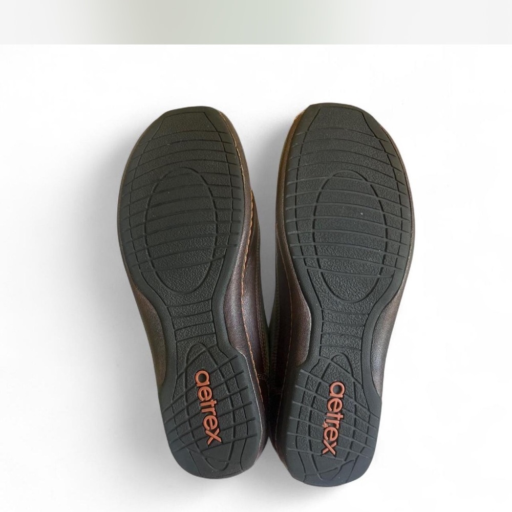 AETREX Green Brown Neoprene Pull On Tall Winter Rain Boots Waterproof Size 8 - Picture 6 of 8